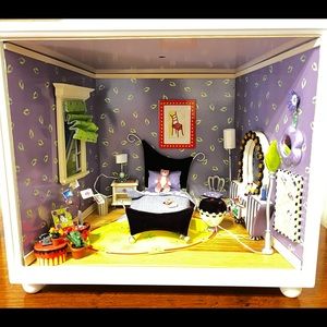 American Girl AG Mini Purple Bedroom